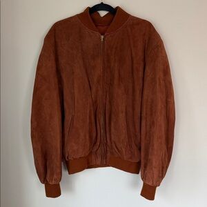 Vintage 70’s Reminiscence Suede Bomber Jacket